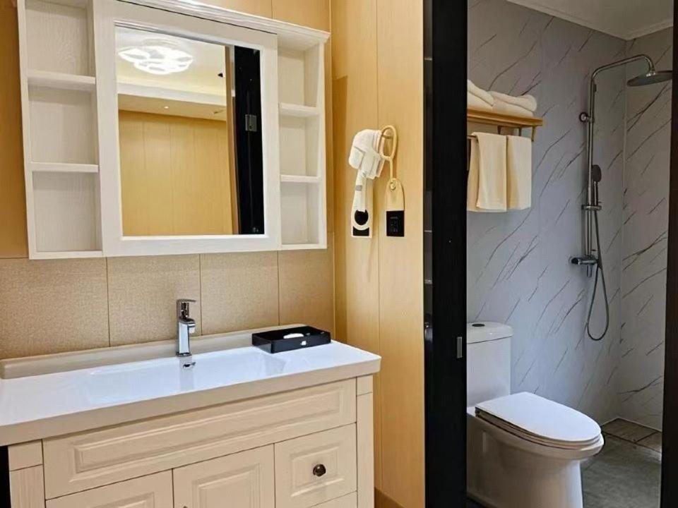 Qiqiaowu Hotel Beijing Daxing Airport Line Caoqiao Subway Station Branch Exteriör bild