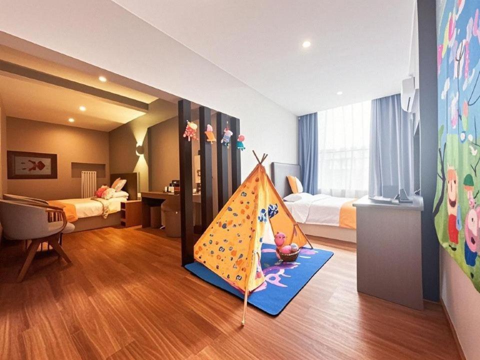 Qiqiaowu Hotel Beijing Daxing Airport Line Caoqiao Subway Station Branch Exteriör bild