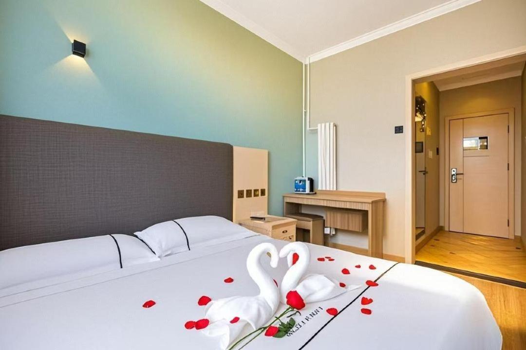 Qiqiaowu Hotel Beijing Daxing Airport Line Caoqiao Subway Station Branch Exteriör bild
