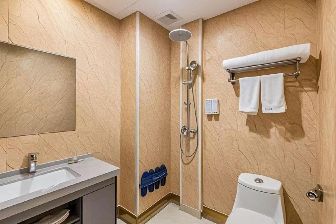 Qiqiaowu Hotel Beijing Daxing Airport Line Caoqiao Subway Station Branch Exteriör bild